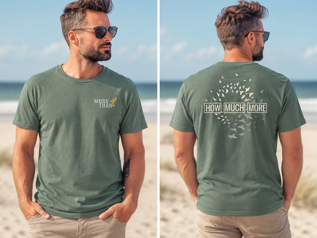 More than Birds- Stitched Front, printed back
