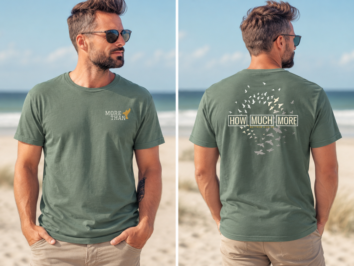 More than Birds- Stitched Front, printed back