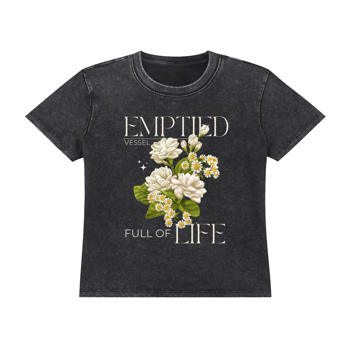 Vintage Wash Drop Shoulder T-shirt